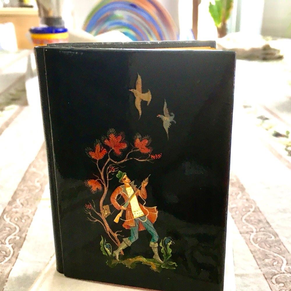 Vintage Russian Lacquer Book